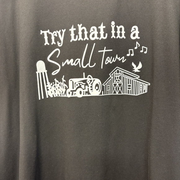 unkown Tops - 5/$25 Black Graphic Short Sleeve Tee